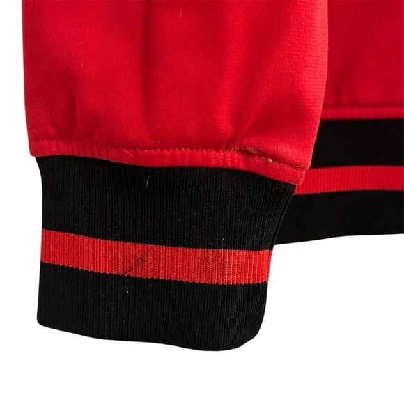 The North Face Men's Track Jacket Size L Red Full Zip Casual - Picture 6 of 12